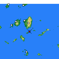 Nearby Forecast Locations - Shinusa - Mapa