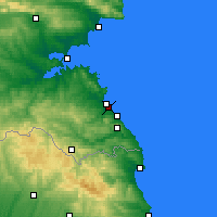 Nearby Forecast Locations - Lozenets - Mapa