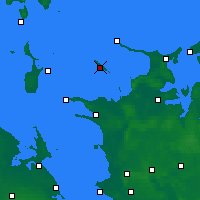 Nearby Forecast Locations - Sejerø - Mapa