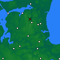 Nearby Forecast Locations - Støvring - Mapa
