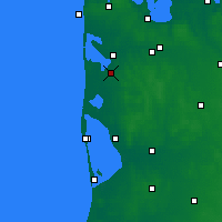 Nearby Forecast Locations - Ulfborg - Mapa