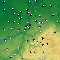Nearby Forecast Locations - Voeren - Mapa