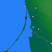 Nearby Forecast Locations - Juodkrantė - Mapa