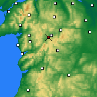Nearby Forecast Locations - Lago Bala - Mapa