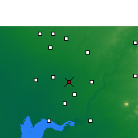 Nearby Forecast Locations - Nadiad - Mapa