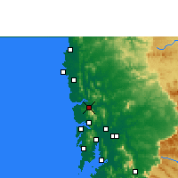 Nearby Forecast Locations - Shirsad - Mapa