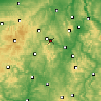 Nearby Forecast Locations - Lago Éder - Mapa