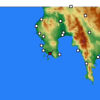 Nearby Forecast Locations - Foinikounta - Mapa