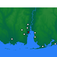 Nearby Forecast Locations - Mobile - Mapa