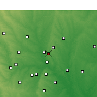 Nearby Forecast Locations - Addison - Mapa