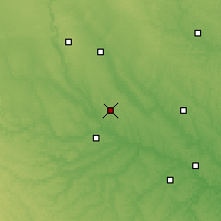 Nearby Forecast Locations - Ankeny - Mapa