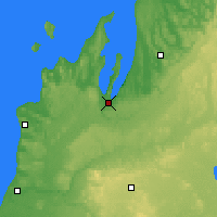 Nearby Forecast Locations - Traverse - Mapa