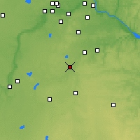 Nearby Forecast Locations - Faribault - Mapa