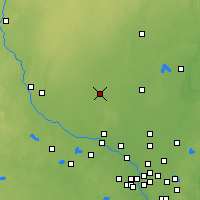 Nearby Forecast Locations - Princeton - Mapa