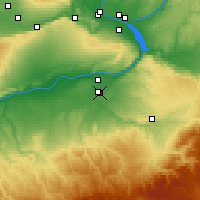 Nearby Forecast Locations - Hermiston - Mapa