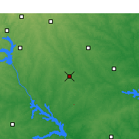 Nearby Forecast Locations - Greenwood - Mapa