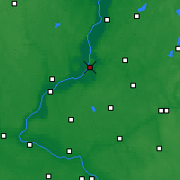 Nearby Forecast Locations - Grudziądz - Mapa