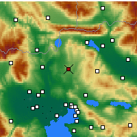 Nearby Forecast Locations - Kilkís - Mapa