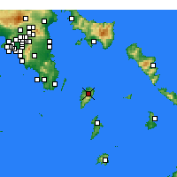 Nearby Forecast Locations - Ceos - Mapa