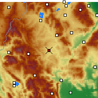 Nearby Forecast Locations - Grevená - Mapa