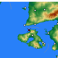 Nearby Forecast Locations - Metimna - Mapa