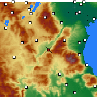 Nearby Forecast Locations - Servia - Mapa