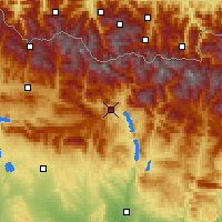 Nearby Forecast Locations - Boltaña - Mapa