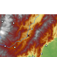 Nearby Forecast Locations - Garzón - Mapa