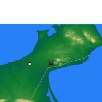 Nearby Forecast Locations - Karario - Mapa