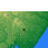 Nearby Forecast Locations - Alagoinhas - Mapa