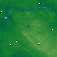 Nearby Forecast Locations - Cholet - Mapa