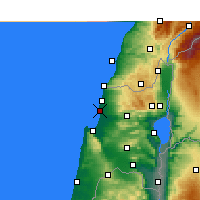 Nearby Forecast Locations - Acre - Mapa