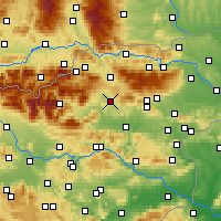 Nearby Forecast Locations - Velenje - Mapa