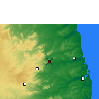 Nearby Forecast Locations - Guarabira - Mapa