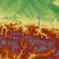 Nearby Forecast Locations - Massat - Mapa