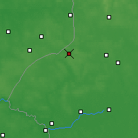 Nearby Forecast Locations - Viskuli - Mapa