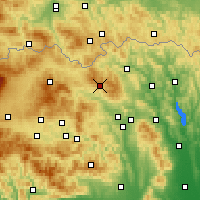 Nearby Forecast Locations - Olejníkov - Mapa