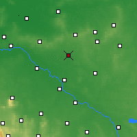Nearby Forecast Locations - Oleśnica - Mapa