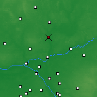 Nearby Forecast Locations - Pułtusk - Mapa