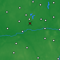 Nearby Forecast Locations - Słupca - Mapa