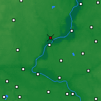 Nearby Forecast Locations - Świecie - Mapa