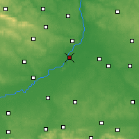 Nearby Forecast Locations - Tarnobrzeg - Mapa