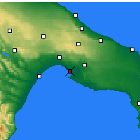 Nearby Forecast Locations - Tarento - Mapa