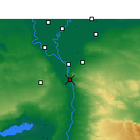 Nearby Forecast Locations - Maadi - Mapa