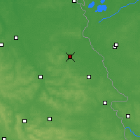 Nearby Forecast Locations - Chełm - Mapa