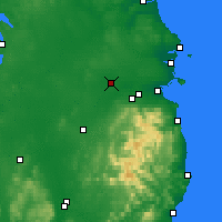 Nearby Forecast Locations - Maynooth - Mapa
