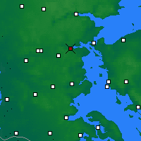 Nearby Forecast Locations - Kolding - Mapa