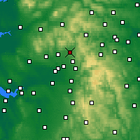 Nearby Forecast Locations - Rochdale - Mapa