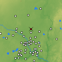 Nearby Forecast Locations - East Bethel - Mapa