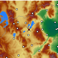 Nearby Forecast Locations - Filotas - Mapa